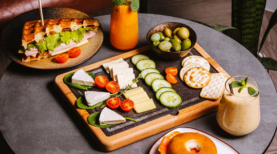 Freshly made food at Fika