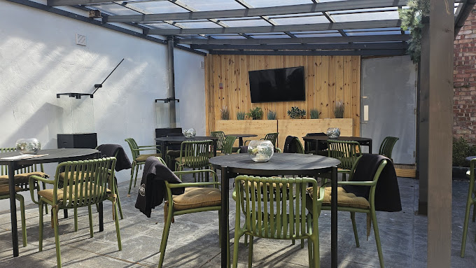 The Secret Garden seating outside Fika